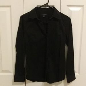 Black long sleeve button up